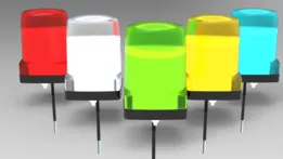 Patlite LFH-24-R -24V LED Red Indicator Light