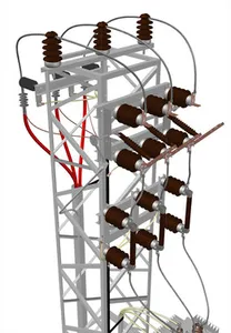 Cable Feeded Tower Transformer Station