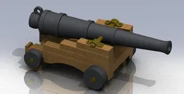 HMS Victory 12 Pound Cannon