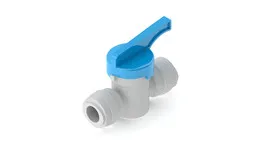 3/8" x 3/8" Pipe Inlet JG Fitting with ON/OFF Valve