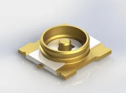 I-PEX 'MHF 7' Micro-Coax 45 GHz RF Receptacle