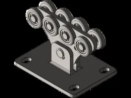 Trolley for sliding gate CA4 RPS