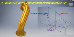 Project Curve Pipe with Flange in Autodesk Inventor || Inventor Tutorial || Inventor Drawing 3D Cad