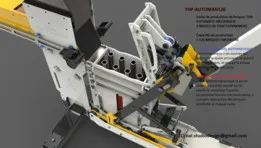 Compressed Bricks Machine _ THP-ATM120 _ (automatic CEB machine - cinva ram type)