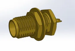 50Ω Panel Mount Bulkhead SMA