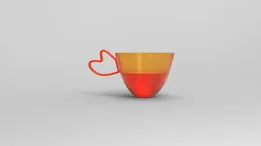a cup of coffee&tea