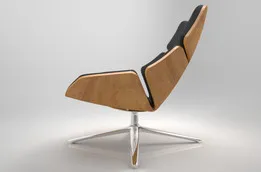 Shrimp Lounge Chair from jehs+laub