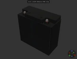 LiFePO4 24Ah Battery DC-HOUSE