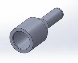 3D Printed Adapter – Ø20 mm PVC Pipe to Garden Hose Connector