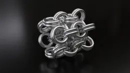Chainmail: Hex Cable Captive Chain