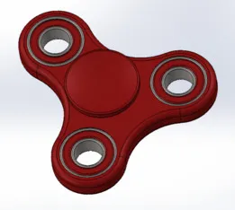 Fidget Spinner Assembly