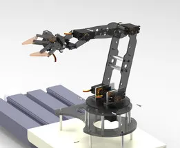 RC Servo Robot Arm - 4DOF