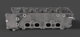 Nissan Cylinder Head - (GrabCAD Great Rendering Challenge)