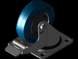 CASTER WHEEL BPPR 100 MM TOTAL LOCK BRAKE