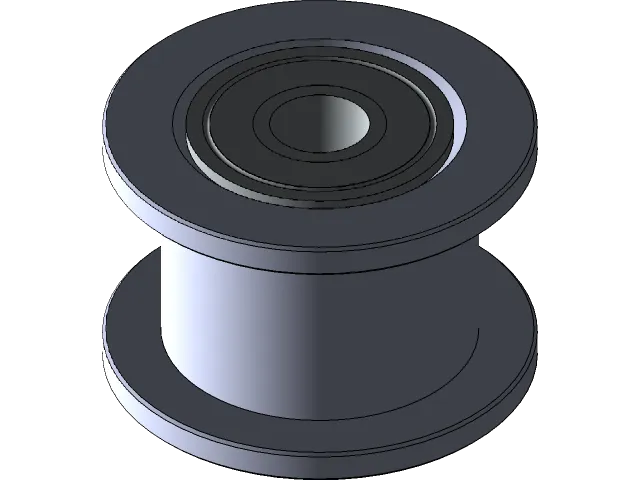 GT2 Pulley 16/20 Without Teeth, Bore 3/4/5 mm for GT2 Belt Width 6/10 mm — Фото 5 из 11