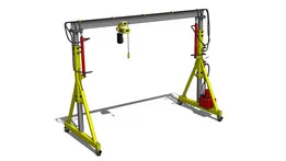 gantry crane - Height-adjustable