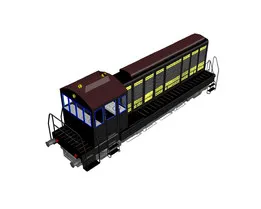 RUSSIAN LOCOMOTIVE TRAIN
