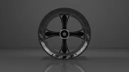 Modern Kite Winder ('Golongan/Gulungan Layangan') - Custom 'Chrome Hearts' Version