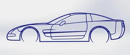 Corvette C6 Silhouette