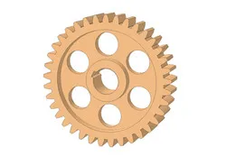 gear wheel m=4,z=37,b=30,