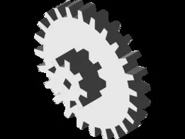 Gears for radio controlled car