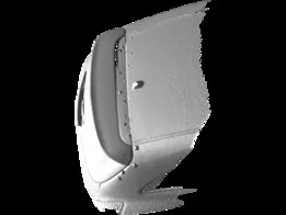 Opel corsa d OPC VXR Rear + spoiler scan
