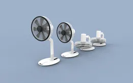 folding table fan