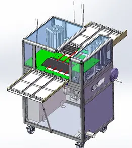 Industrial vacuum cleaner for books.