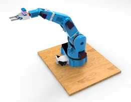 Remix of the Moveo 6-axis Robot Arm