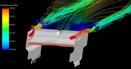 F1 Rear Wing CFD Study