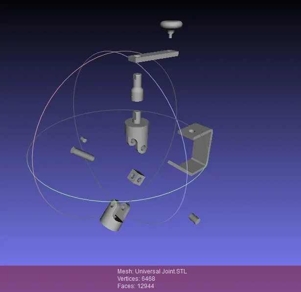 SolidWorks Tutorial Indonesia #059 - Exploded View 'Universal Joint' (Preview) — Фото 4 из 4