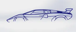 Lamborghini Countach Silhouette