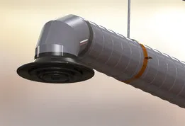 Mall, Industrial, sheetmetal air duct design w elbows, transitions, tee’s