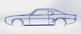 1969 Camaro Silhouette