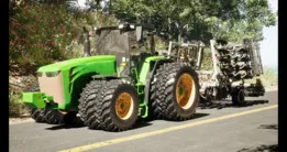 Tractor (similar to John Deere 8R 410)