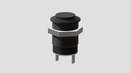 STARELO 12mm Momentary Push Button - IP65 Waterproof - Normally Open