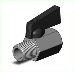 3/8" FNPT X 3/8" MNPT Valve