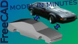 FreeCAD - Model a Car in Under 10 Minutes