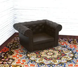 Chesterfield armchair