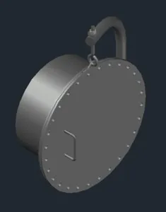 MANHOLE 24" (inch), API 650