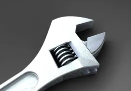 Adjustable wrench
