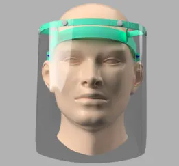 Comfortable COVID Face Shield | Keep Going Project