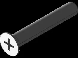 Cross recessed Phillips countersunk flat head screws M3