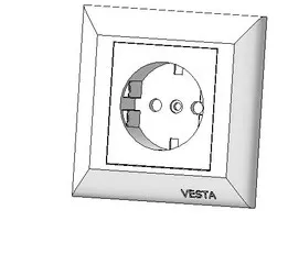 Power socket VESTA