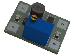 SX1308 boost/step-up module for kiCad