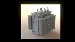 Three-phase oil-immersed hermetically-sealed distribution transformer (TMG-400)