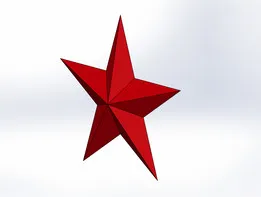Five pointed star/ Пятиконечная звезда
