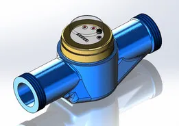 water meter 2"