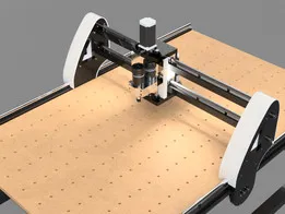 CNC Router Barracuda Concept for Wood