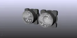 Hella 90mm Headlight Modules